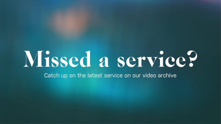 Missed a service? Catch up on the latest service in our video archive.